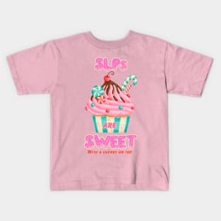 SLP, Speech Language Pathologist, Speech Therapist Kids T-Shirt